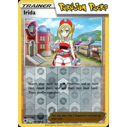 Irida - 147/189 - Rare Reverse Holo - Sword & Shield: Astral Radiance - Pokémon TCG