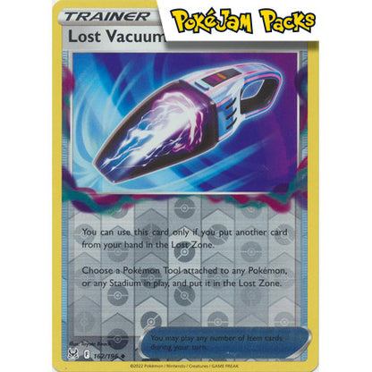 Lost Vacuum - 162/196 - Uncommon Reverse Holo - Sword & Shield: Lost Origin  - Pokémon TCG