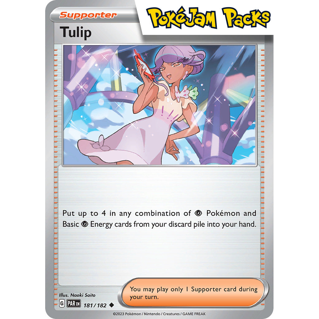 Tulip - 181/182 - Uncommon - Paradox Rift - Pokémon TCG