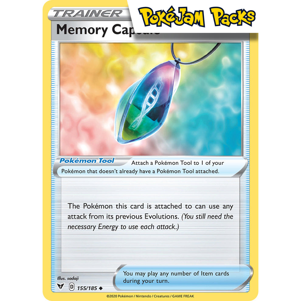 Memory Capsule - 155/185 - Uncommon - Vivid Voltage - Pokémon TCG ...