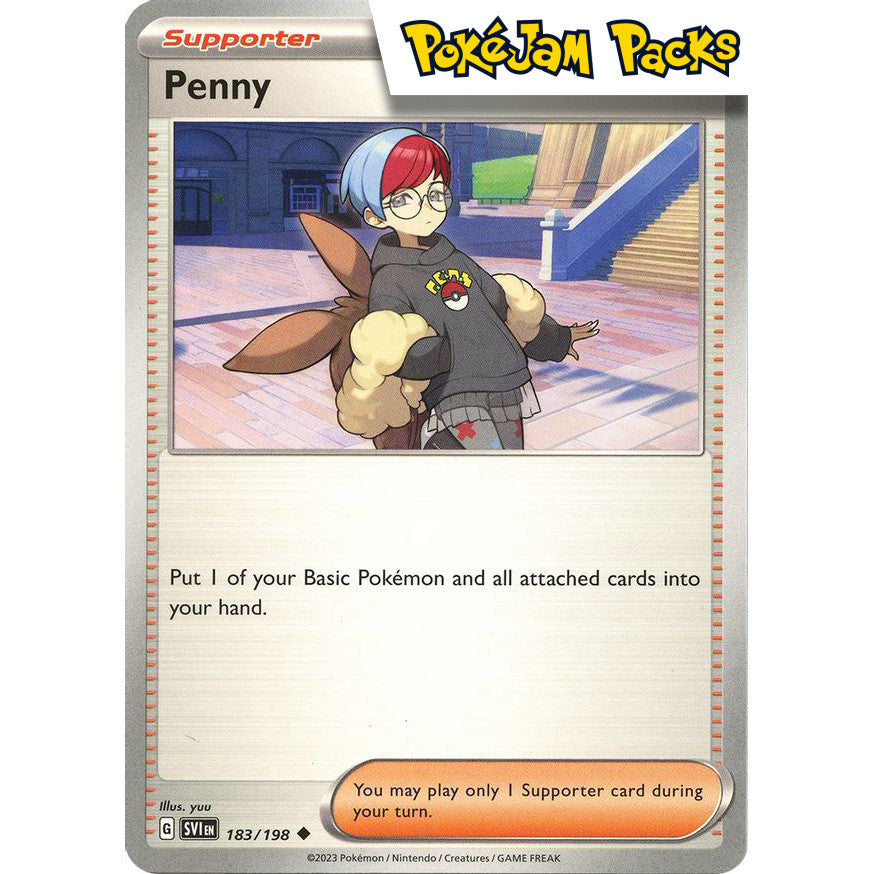 Penny - 183/198 - Uncommon - Scarlet & Violet - Pokémon TCG