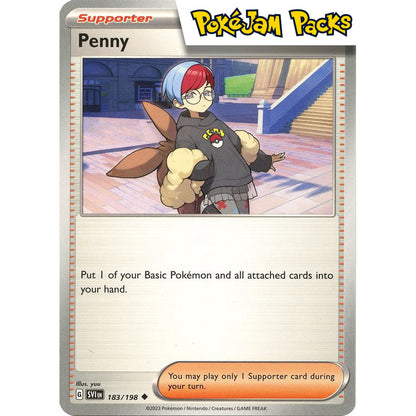 Penny - 183/198 - Uncommon - Scarlet & Violet - Pokémon TCG