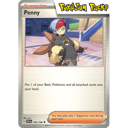 Penny - 183/198 - Uncommon - Scarlet & Violet - Pokémon TCG