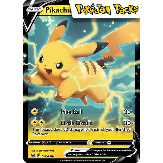 Pikachu V - SWSH063 - Promo - Sword & Shield Promos - Pokémon TCG