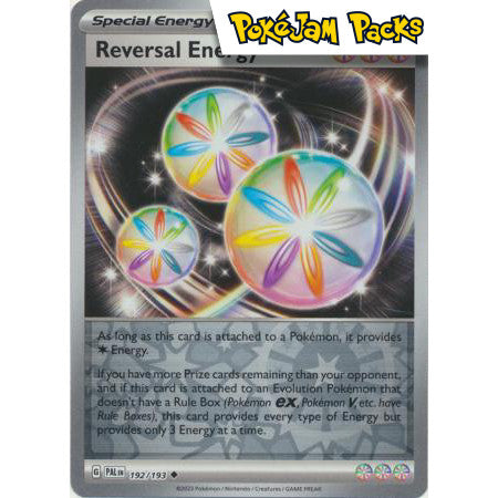 Reversal Energy - 192/193 - Uncommon Reverse Holo - Paldea Evolved - Pokémon TCG