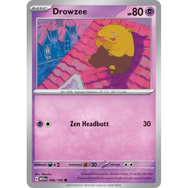 Pokémon - Colorless & Psychic Common/Uncommon Singles - Scarlet & Violet 151 - Pokemon TCG