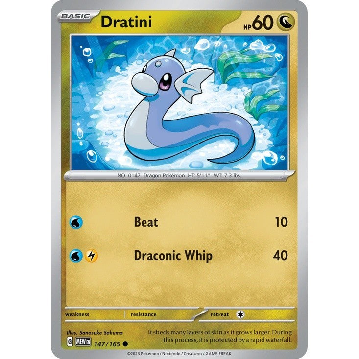 Pokémon - Lightning, Darkness & Dragon Common/Uncommon Singles - Scarlet & Violet 151