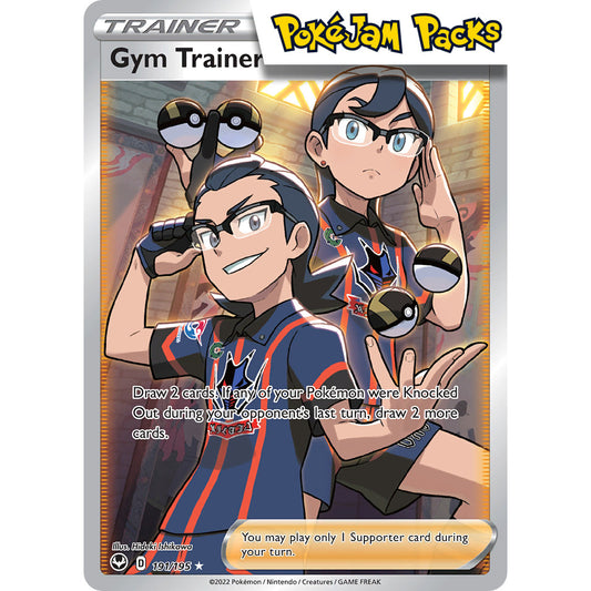Gym Trainer - 191/195 - Full Art Ultra Rare - Silver Tempest - Pokémon TCG