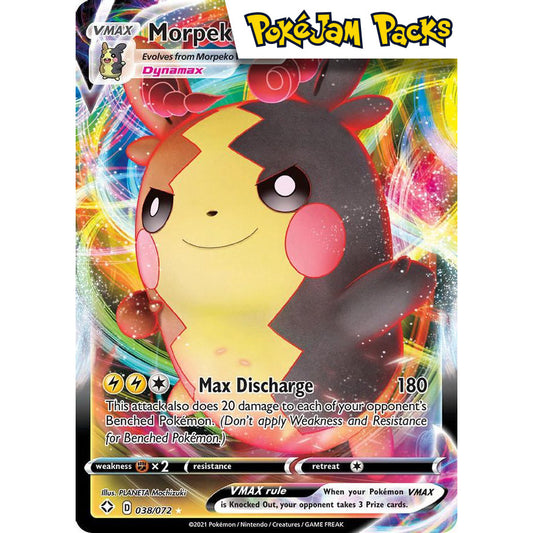 Morpeko VMAX - 038/072 - Ultra Rare - Shining Fates - Pokémon TCG