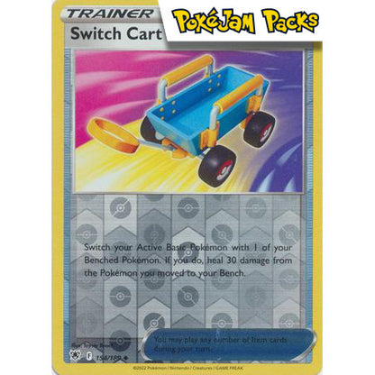 Switch Cart - 154/189 - Uncommon Reverse Holo - Astral Radiance - Pokémon TCG