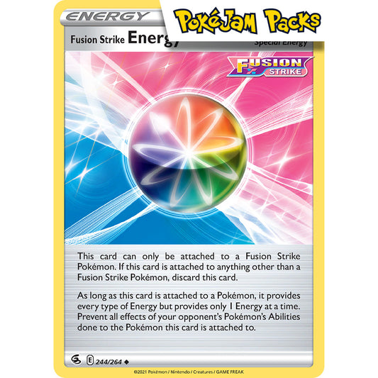 Fusion Strike Energy - 244/264 - Uncommon - Fusion Strike - Pokémon TCG