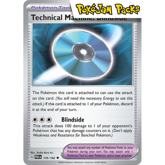 Technical Machine: Blindside - 176/182 - Uncommon - Paradox Rift - Pokémon TCG