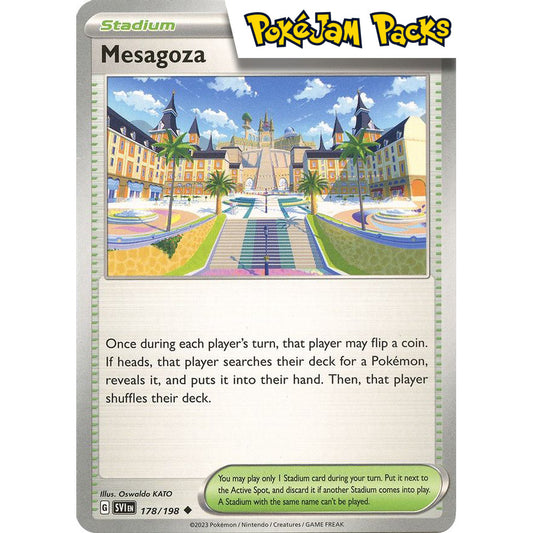 Mesagoza - 178/198 - Uncommon - Scarlet & Violet - Pokémon TCG