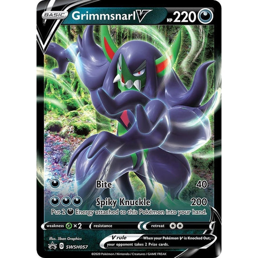 Grimmsnarl V - SWSH057 - Promo - Sword & Shield Promos - Pokemon TCG