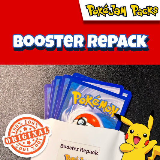 Pokémon Cards Booster Repack - Guaranteed Reverse Holo or Higher in Packs of 10 Pokémon TCG Cards