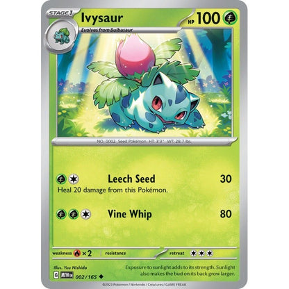 Pokémon - Grass & Water Common/Uncommon Singles - Scarlet & Violet 151 - Pokemon TCG