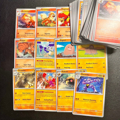 Pokémon - Fighting & Fire Common/Uncommon Singles - Scarlet & Violet 151 - Pokemon TCG