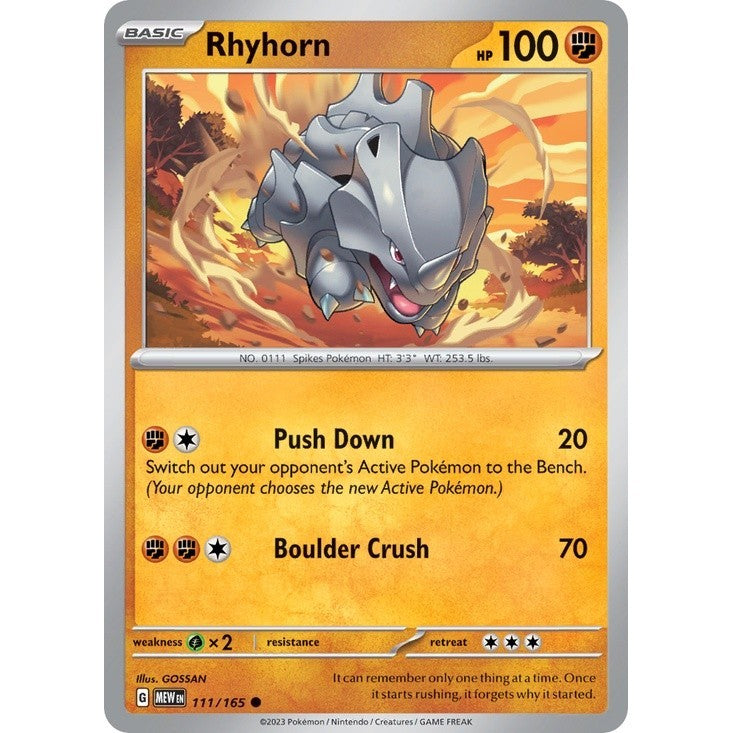Pokémon - Fighting & Fire Common/Uncommon Singles - Scarlet & Violet 151 - Pokemon TCG