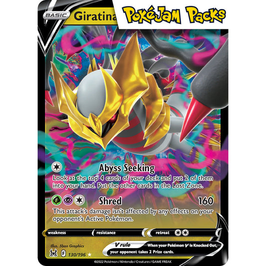 Giratina V - 130/196 - Ultra Rare - Sword & Shield: Lost Origin - Pokémon TCG