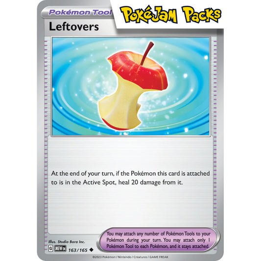 Leftovers - 163/165 - Uncommon - Scarlet & Violet 151 - Pokémon TCG
