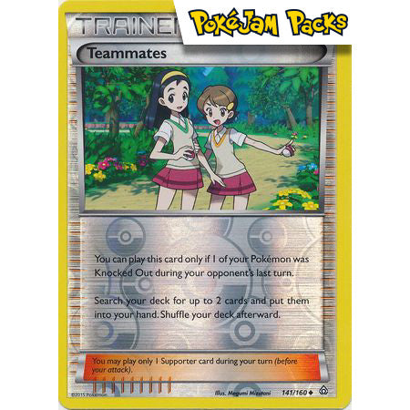 Teammates - 141/160 - Uncommon - XY: Primal Clash  - Pokémon TCG