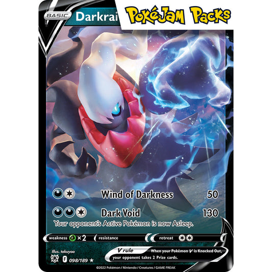 Darkrai V - 098/189 - Ultra Rare - Sword & Shield: Astral Radiance - Pokémon TCG