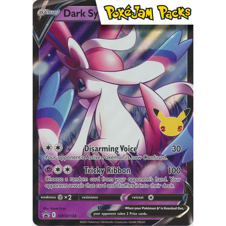 Dark Sylveon V - SWSH134 - Promo - Sword & Shield Promos - Pokémon TCG