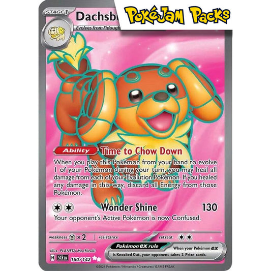 Dachsbun ex - 160/142 - Full Art Secret Rare - Stellar Crown - Pokémon TCG