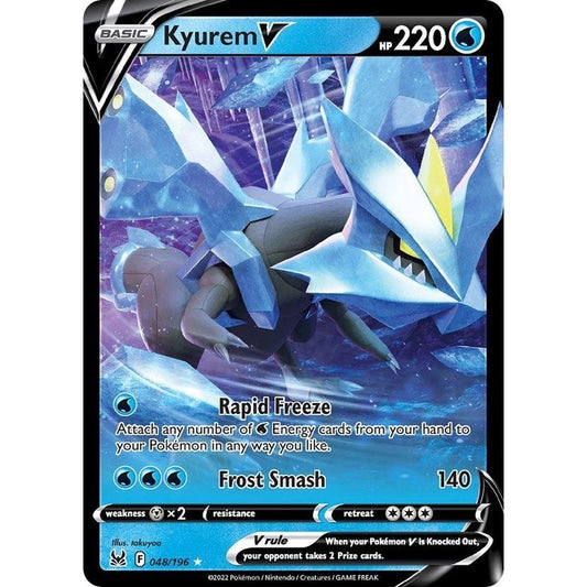 Kyurem V - 048/196 - Ultra Rare - Sword & Shield: Lost Origin Ablaze - Pokemon TCG