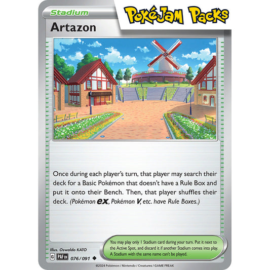 Artazon - 076/091 - Uncommon - Paldean Fates - Pokémon TCG