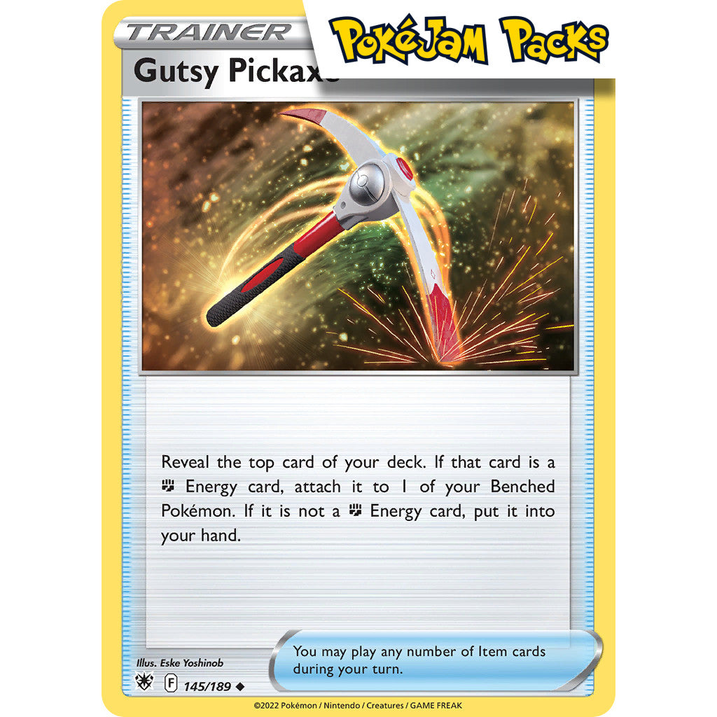 Gutsy Pickaxe - 145/189 - Uncommon - Sword & Shield: Astral Radiance - Pokémon TCG