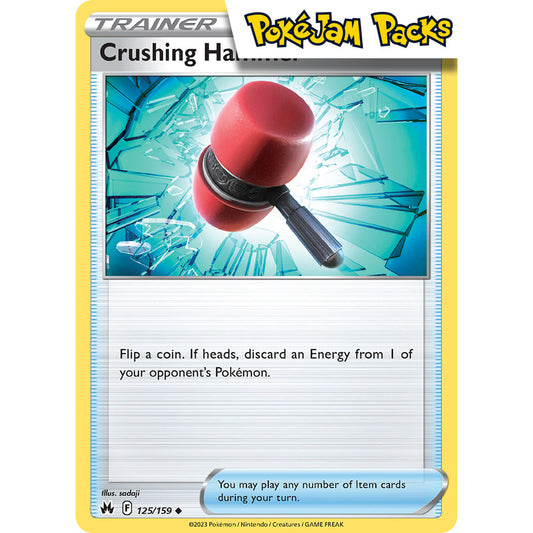 Crushing Hammer - 125/159 - Uncommon - Crown Zenith - Pokémon TCG