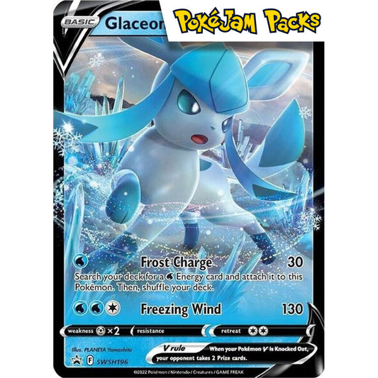 Glaceon V - SWSH196 - Promo - Sword & Shield Promos - Pokémon TCG