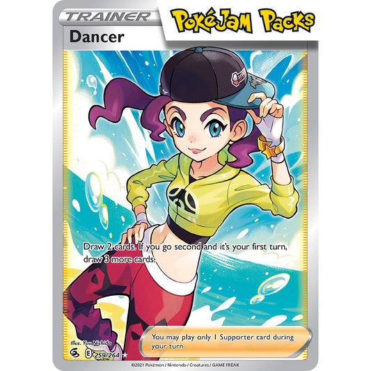 Dancer - 259/264 - Full Art Ultra Rare - Fusion Strike - Pokémon TCG