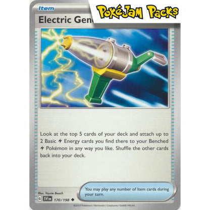 Electric Generator - 170/198 - Uncommon - Scarlet & Violet - Pokémon TCG