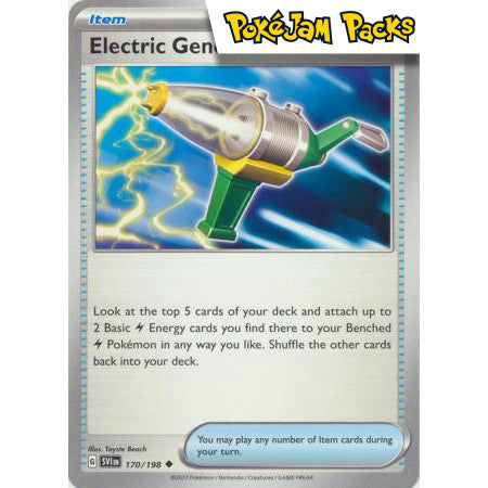 Electric Generator - 170/198 - Uncommon - Scarlet & Violet - Pokémon TCG
