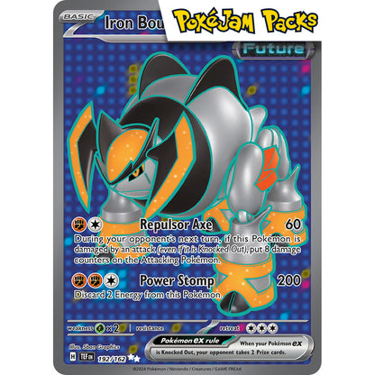 Iron Boulder ex - 192/162 - Full Art Secret Rare - Temporal Forces - Pokémon TCG