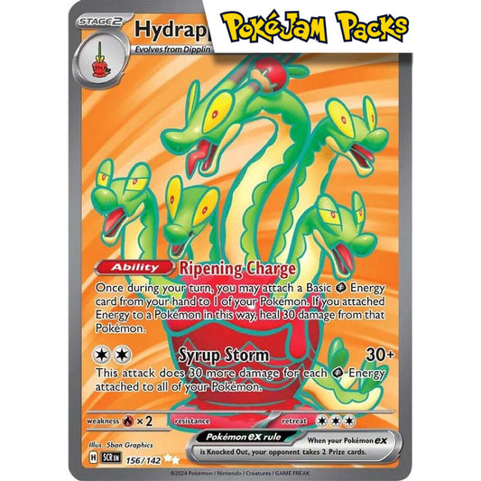 Hydrapple ex - 156/142 - Full Art Secret Rare - Stellar Crown - Pokémon TCG