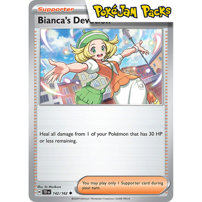Bianca's Devotion - 142/162 - Uncommon  - Temporal Forces - Pokémon TCG