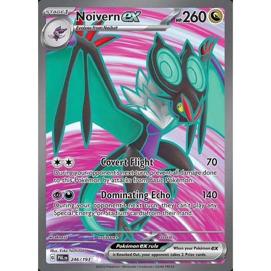 Noivern ex - 246/193 - Full Art Secret Rare - Paldea Evolved - Pokemon TCG