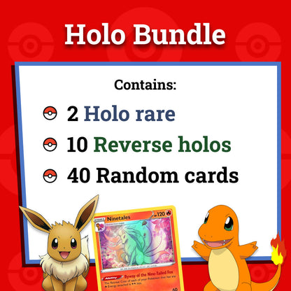 Pokémon Card Bundles - 40+ Authentic Card Pack with Guaranteed Rare - Perfect for Gifts & Collectors