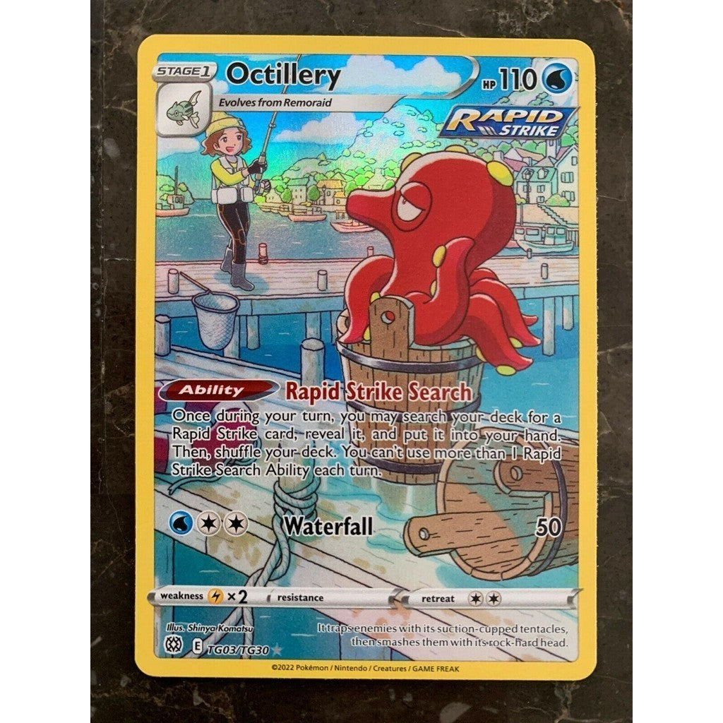Octillery - TG03/TG30 - Holo Rare - Brilliant Stars - Pokemon TCG