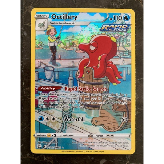 Octillery - TG03/TG30 - Holo Rare - Brilliant Stars - Pokemon TCG