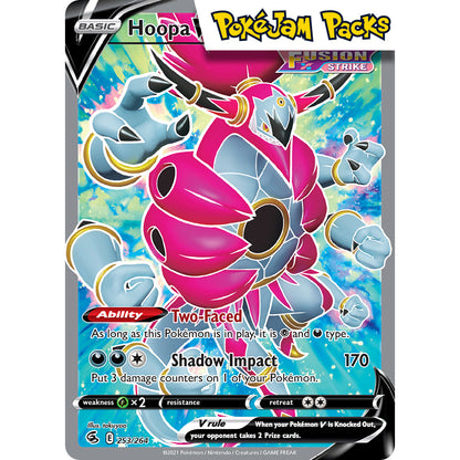 Hoopa V - 253/264 - Full Art Ultra Rare - Sword & Shield: Fusion Strike - Pokémon TCG