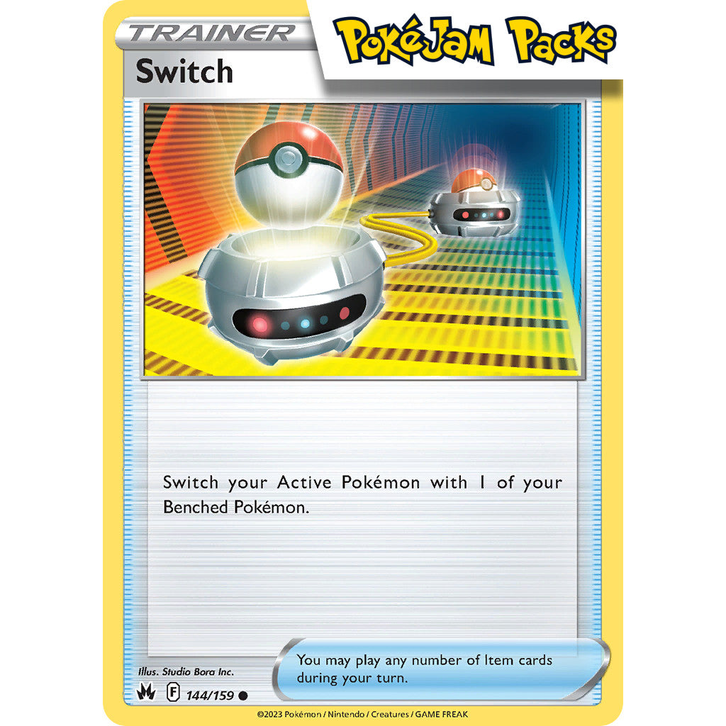 Switch - 144/159 - Common - Crown Zenith - Pokémon TCG