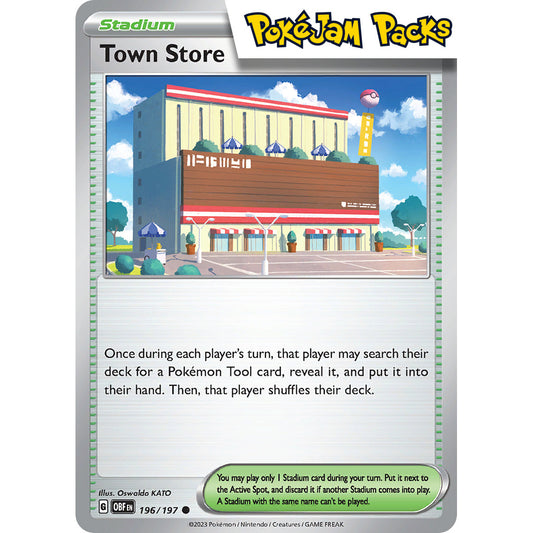 Town Store - 196/197 - Common - Obsidian Flames - Pokémon TCG