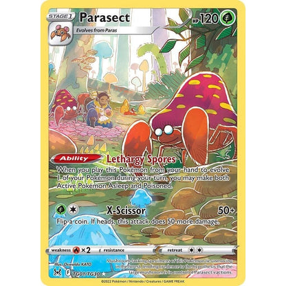 Parasect - TG01/TG30 - Holo Rare - Lost Origin - Pokemon TCG