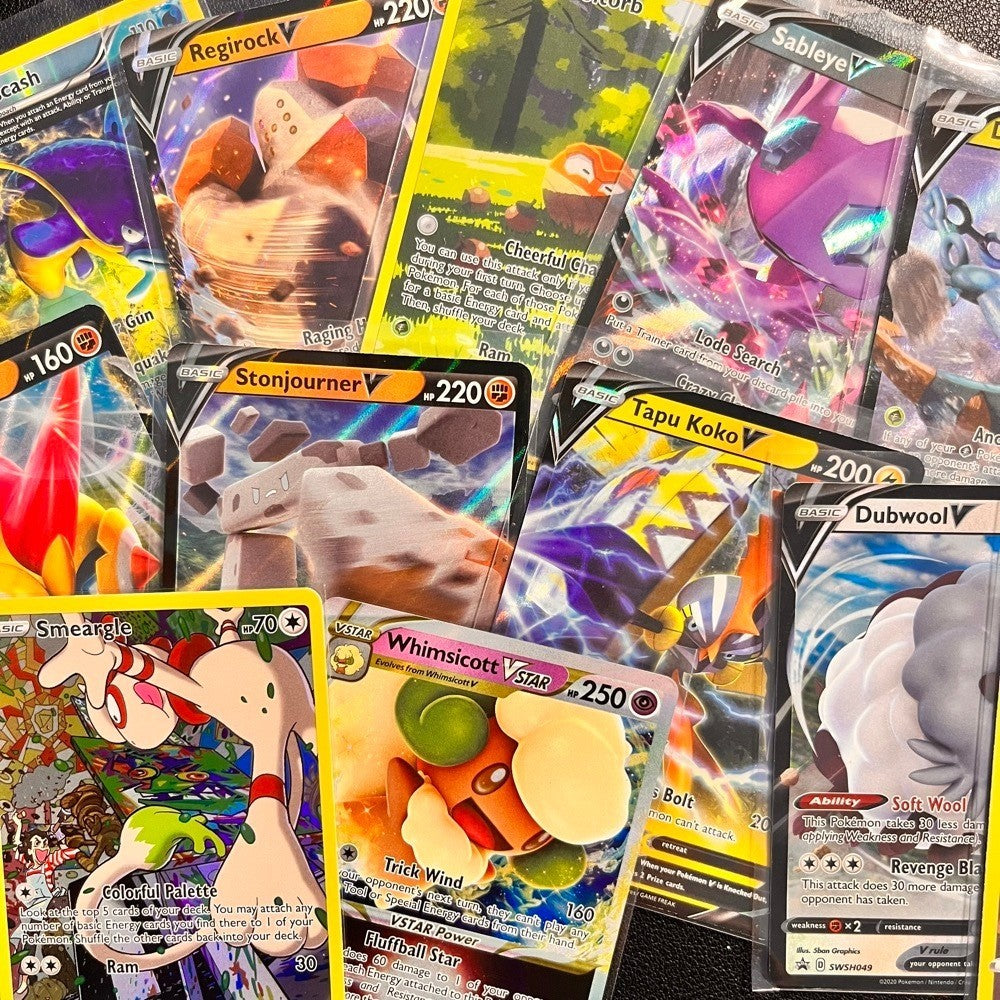Pokemon Bulk Normal, Holo Rare and Ultra Rare Cards - Pokemon TCG Card Packs