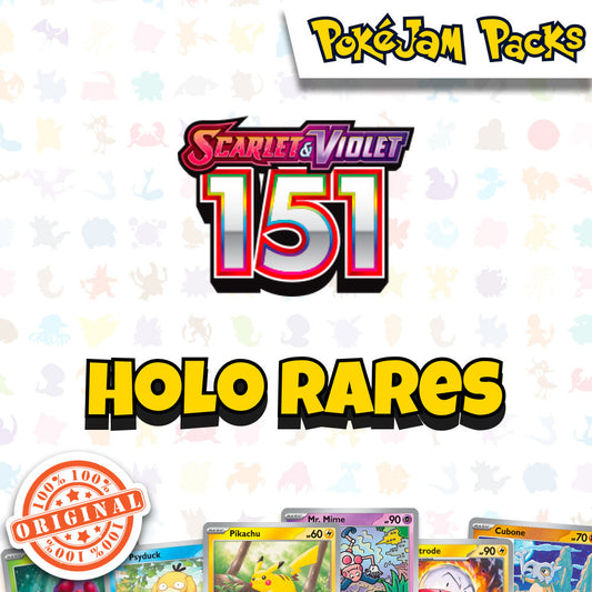 Pokémon - Holo Rare Singles - Scarlet & Violet 151- Pokemon TCG