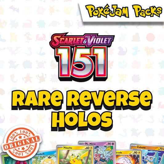 Pokémon - Rare Reverse Holo Singles - Scarlet & Violet 151- Pokemon TCG